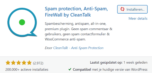 Cleantalk Anti-spam